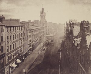 Trongate, Tron Steeple felől. alkotó: Thomas Annan