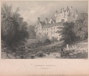 Cawdor Castle, Narnshire (kiadó: G. Virtue); 59. oldal (Első kötet)