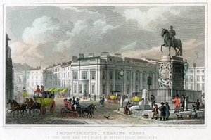 Fejlesztések, Charing Cross, Westminster, London, 1828. alkotó: Thomas Barber