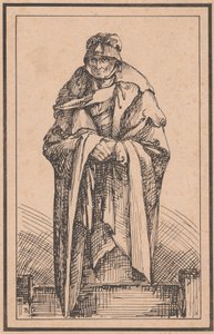 Egy idős nő alkotó: Thomas Barker