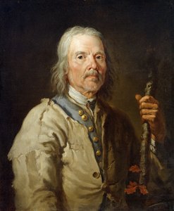 Férfi bottal, 1800 körül (olaj, vászon)