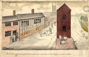 House of Correction, Manchester, 1819 (toll és tinta, wc, papír)
