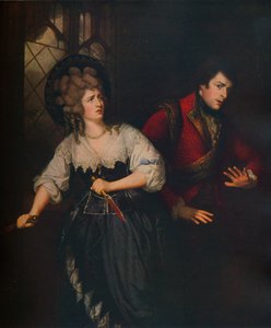 Mrs. Siddons és J. P. Kemble a Tőr jelenetben a Macbethből, 1786