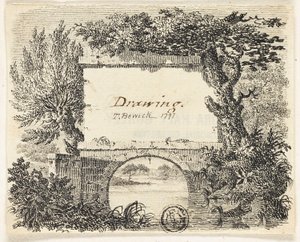 Vignetta hídfákkal alkotó: Thomas Bewick