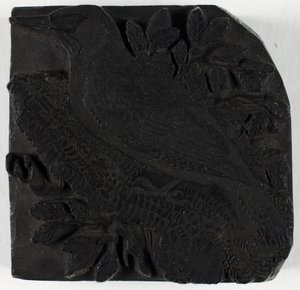 Fadúc A zöld harkályhoz, A brit madarak történetéből alkotó: Thomas Bewick