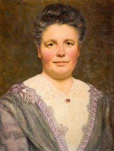 Geraldine Cadbury Nee Southall portréja, 1912. alkotó: Thomas Bowman Garvie