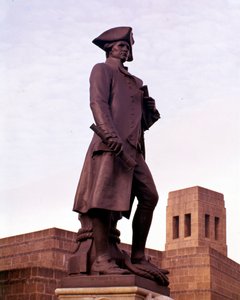 James Cook kapitány szobra, 1914 alkotó: Thomas Brock
