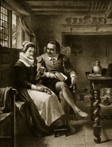 Shakespeare udvarlása, illusztráció a 