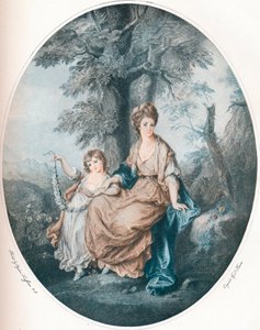 Lady Rushout és lánya, 1784, 1902