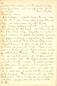 Leírja a londoni National Academy [Galéria] látogatását.     Átírás alkotó: Thomas Butler Gunn