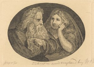 Lear és Cordelia alkotó: Thomas Butts, Jr. after William Blake