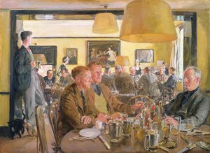 Ebéd a Chelsea Arts Clubban