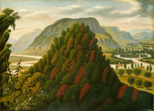 A Connecticut-völgy, 19. század közepe.