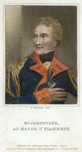 Johnstone úr OFlaherty őrnagyként, 1818.