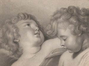 Két kerubfej, 1800.