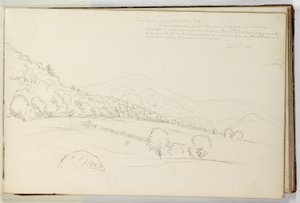 Schroon-hegy a Schroon-tó feje közelében alkotó: Thomas Cole