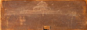 Vázlat az Ohio State Capitol Designhoz, c. 1838. alkotó: Thomas Cole