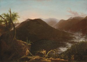 Napkelte a Catskillsben alkotó: Thomas Cole