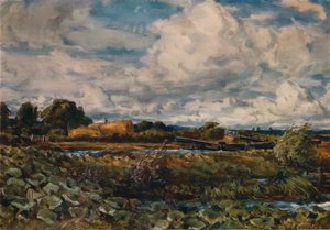 Lock on the Kennet, 1889 alkotó: Thomas Collier