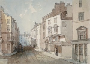 Coleman Street, London City, 1851.