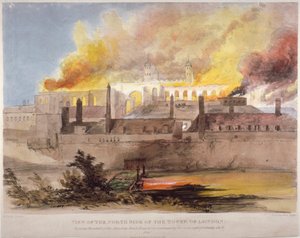 Tűz a londoni Tower fegyvertárában, 1841. október 30