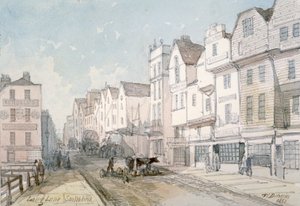 Long Lane, London City, 1851. alkotó: Thomas Colman Dibdin