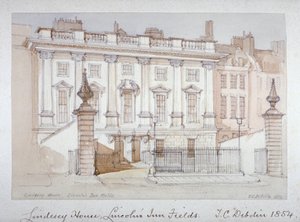 Kilátás a Lindsey House-ra, Lincoln