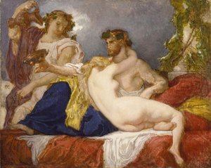 Horatius és Lüdia alkotó: Thomas Couture