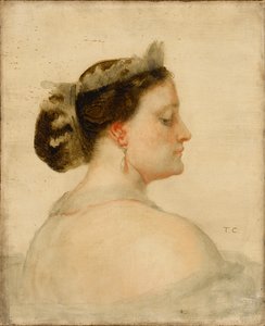 Mathilde Bonaparte 1820-1904 francia hercegnő portréja