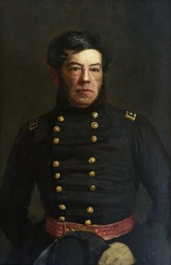 George Cadwalader tábornok portréja alkotó: Thomas Cowperthwait Eakins