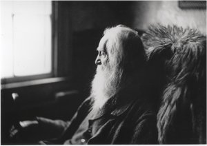 Walt Whitman Camdenben, N.J., 1891 körül (ezüstnyomat papírra) alkotó: Thomas Cowperthwait Eakins