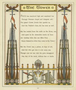 Vers a londoni Towerről páncélok és fegyverek képeivel alkotó: Thomas Crane