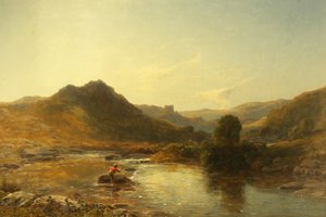 Dolwyddelan (olaj, vászon)