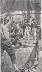 Hoisting the Famous Signal, illusztráció a 