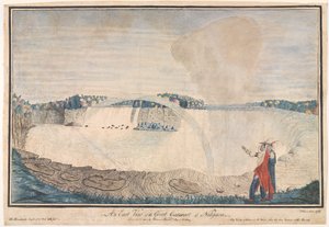 "A niagarai nagy szürkehályog keleti képe?", 1762