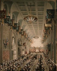 Királyi bankett, amelyet a londoni városvezetés adott Őfelsége számára, 1837. november 9-én, a Lord Mayor
