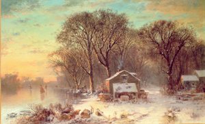 Tél a Massachusetts állambeli Maldenben, 1864