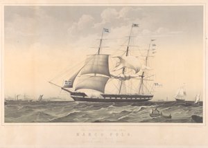 A híres Clipper Ship Marco Polo alkotó: Thomas Dove