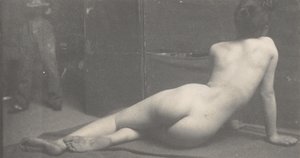 [Női akt hátulról], kb. 1889., kb. 1889.