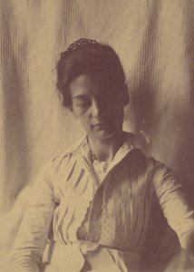 [Asszony. Eakins or Her Sister Doll], 1880-90-es évek, 1880-90-es évek. alkotó: Thomas Eakins