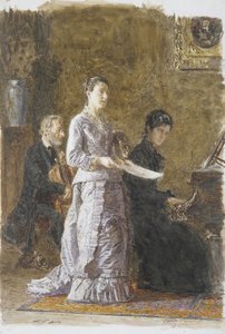 A szánalmas dal, 1881. alkotó: Thomas Eakins
