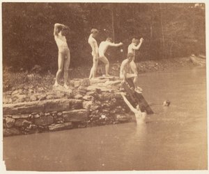 Thomas Eakins és a diákok c. 1883. alkotó: Thomas Eakins