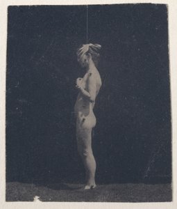 Azonosítatlan modell, 1884. alkotó: Thomas Eakins