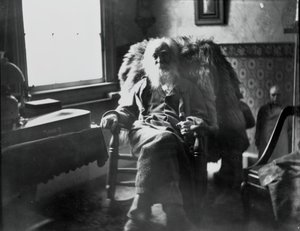 Walt Whitman Camdenben, N.J., kb. 1891. alkotó: Thomas Eakins