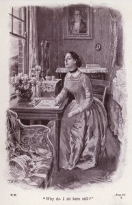 Illusztráció: The Woman In White, Wilkie Collins (litho)