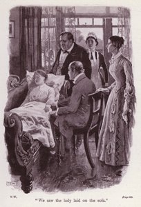 Illusztráció: The Woman In White, Wilkie Collins (litho)