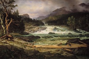 Labrofossen Kongsberg közelében