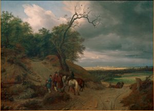 München a zivatar után alkotó: Thomas Fearnley
