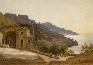 Terasz Amalfiban alkotó: Thomas Fearnley