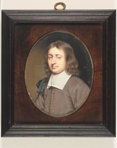 Christopher Simpson (akvarell pergamen) alkotó: Thomas Flatman